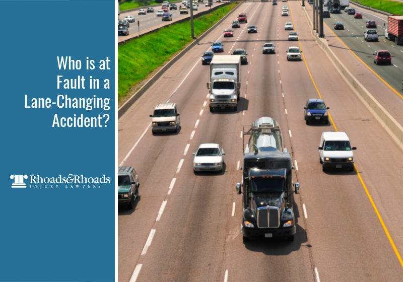 A Lane-Changing Accident - Who is at Fault?