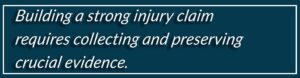strong personal injury claim