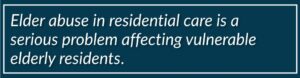 elder abuse is a problem