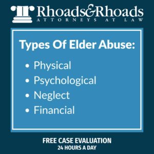 types of elder abuse
