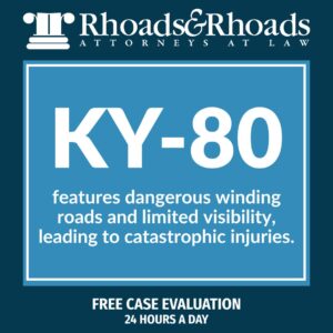 KY-80 winding road