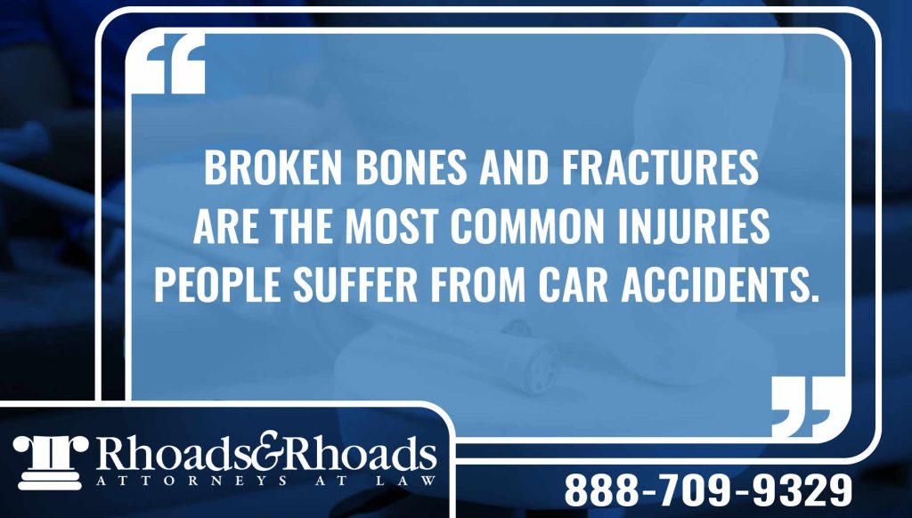 Common Car Accident Fractures and Broken Bones