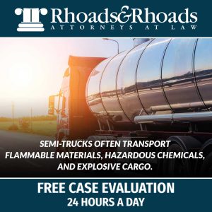 burn injuries semi-truck flammable materials