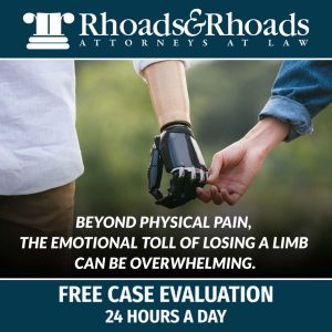 emotional toll of losing limb