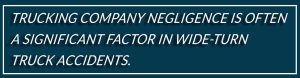 trucking company negligence 