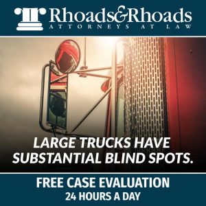 large truck blind spots