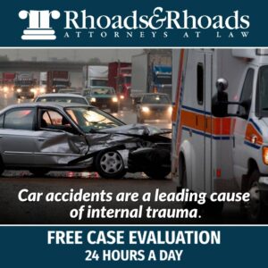 car accident cause of trauma