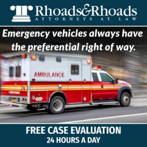 emergency vehicles have the right of way