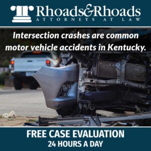 intersection crashes are common