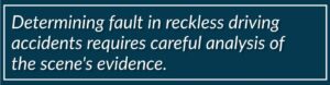 determing fault