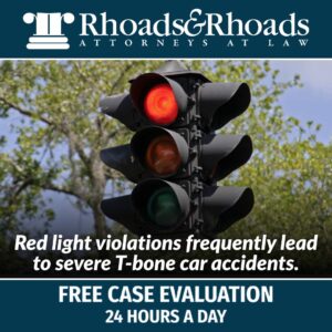 red light running