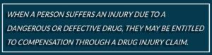 compensation for drug injury